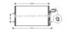AVA QUALITY COOLING VO5140 Condenser, air conditioning